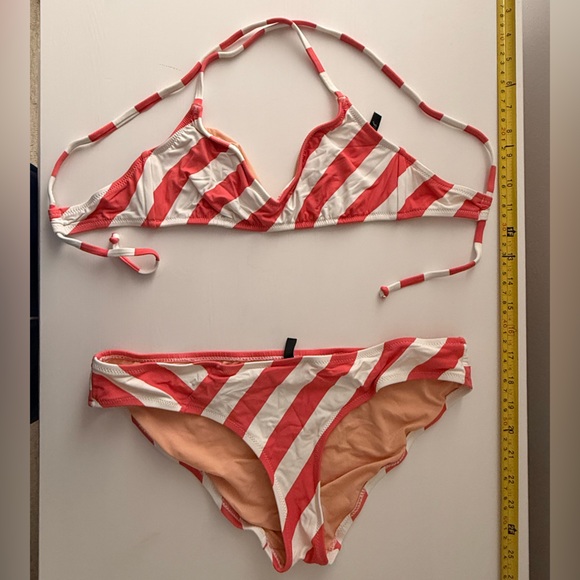 J. Crew - striped bikini - size xs - Picture 4 of 8